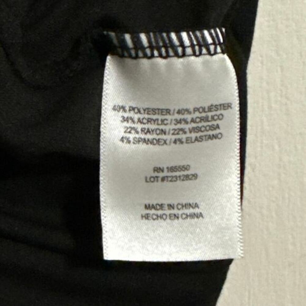 32 Degree heat XL men’s black base layer long sleeve shirt - Picture 3 of 4